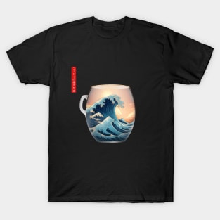 The Great Wave of Coffee T-Shirt